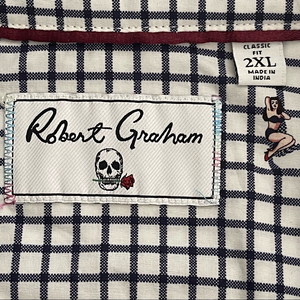 ROBERT GRAHAM ’NORMA JEANE’ CLASSIC FIT SHIRT - Picture 9 of 14
